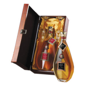 MORANDINI di AMARONE "G. MARCATI" cassa legno cl 70 + bicchieri